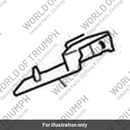 Moulding, Bracket, Connectors, Headstock, Front (T2503676)