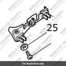 Moulding, Bracket, Connectors, Headstock, Rear (T2503677)