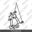 Moulding, Headstock Guide, LH (T2503681)