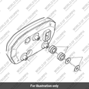 Instrument Pack, TFT, KMH JP (T2503694)