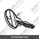 Key, Steering Lock (T2505222)