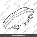 Instrument Pack, TFT, KMH, CN (T2505356)
