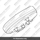 Instrument Pack, KMH, CA (T2505412)