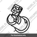 Seat Lock, Panel Mount (T2505610)