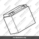 Kit, Battery, YTX12-BS (T2506211)