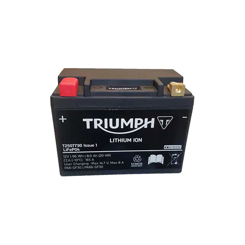 Triumph Lithium Ion 8AH Battery – World Of Triumph