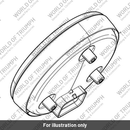 Instrument Pack, KMH, JP (T2507754)