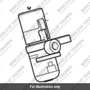 Ignition Lock, Combined (T2508201)