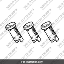 Lock Barrel Kit (T2509880)