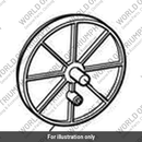 Reflector, Red, Circular (T2700378)
