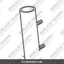 Tube, Headlight Mounting, 186mm (T2700417)