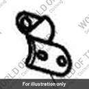 Bracket, Side Reflector, Rear (T2700529)