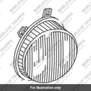 Headlight RH (T2700682)