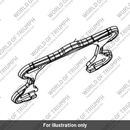 Spacer, Number Plate Bracket (T2700697)