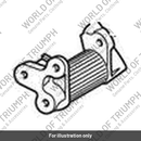 Bracket, Headlamp (T2700986)
