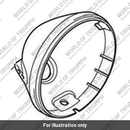 Headlight Bowl, LH, Jet Black (T2701108-PG)