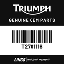 Bezel, Painted, Headlight, Black (T2701116) barcode