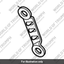 Cable Guide Mldg, LH (T2701138)