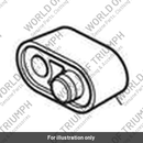 Spacer, Indicator, Front (T2701140)