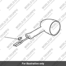 Indicator, Black, LHF, LED (T2701245)