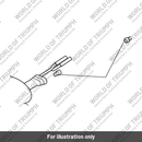 Indicator, Black, RHR, LED (T2701248)