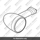 LED Indicator, Med, D64, 257 Lead (T2701377)