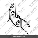 Bracket, Headlamp, RH (T2701468)