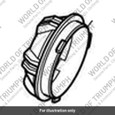 Bulb Cover, Headlight (T2701531)
