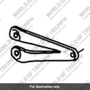 Headlight Bracket, Painted (T2701590)