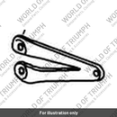 Headlight Bracket, Painted, RH (T2701591)