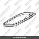 Gasket, Light Plinth, Rubber (T2701975)