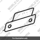 Bracket, Rear Reflector (T2701999)