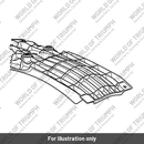 Support Bracket, Rear Mudguard (T2702034)