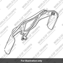 Bracket, Reflectors, Side (T2702055)