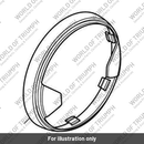 Bezel, Headlamp, Sapphire Black (T2703253-PM)