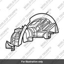 Bracket, Connector, Headlight (T2703787)