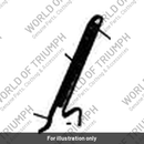 Number Plate  Bracket, Reflector (T2704020)