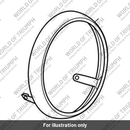 Black Bezel, Headlight (T2704021)