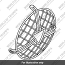 Grille, Headlight (T2704024)