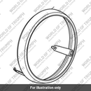 Bezel, Headlight, Black (T2704029)