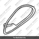 Gasket, Number Plate Cover (T2704103)
