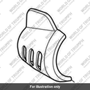 Shroud, Fog Light, LH, Black (T2704683)