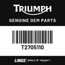 Mounting plate (T2705110) barcode