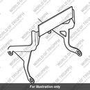 Front Number Plate Bracket (T2706088)