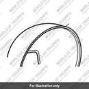 Bowl, Headlight, Painted, Sapphire Matt (T2706509-QC)