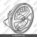 Headlamp, 177 Dia, LED, TFC (T2707990)