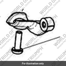 Clamp, Fog Lamp, Lower, RH (T2708706)