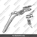 Hanger, Lower, Reg Plate, Trim (T2709039)