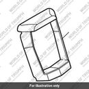 Gasket, Front Subframe (T2709068)