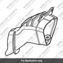 Moulding, Intake Duct (T2709086)